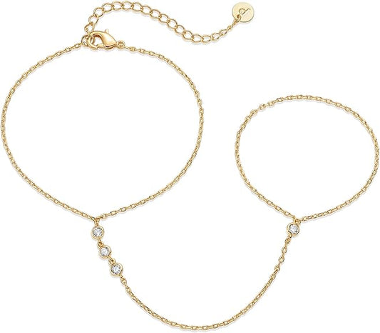 Beaded Handchain Rannekoru | Kulta