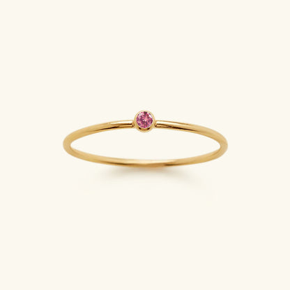 Amelia Birthstone Stacker Sormus