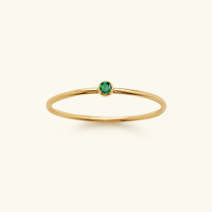 Amelia Birthstone Stacker Sormus