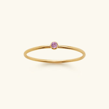 Amelia Birthstone Stacker Sormus