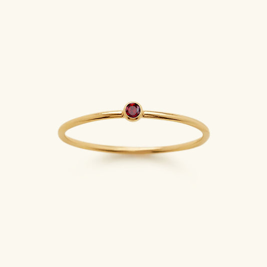 Amelia Birthstone Stacker Sormus